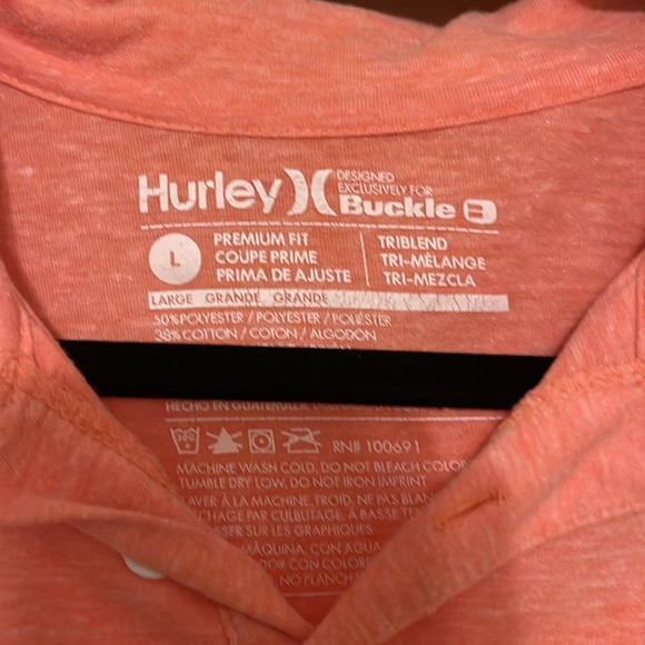 Mens Hurley Polo - Picture 2 of 2